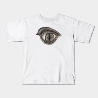 Dragon Eye by The Color Worker Kids T-Shirt